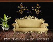 Golden Swirl Wall Decor