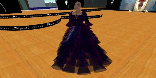 AS-Endless Feathers Gown