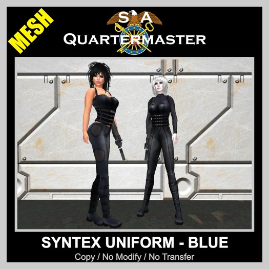 SAQ MESH SYNTEX UNIFORM - BLUE [BOXED]