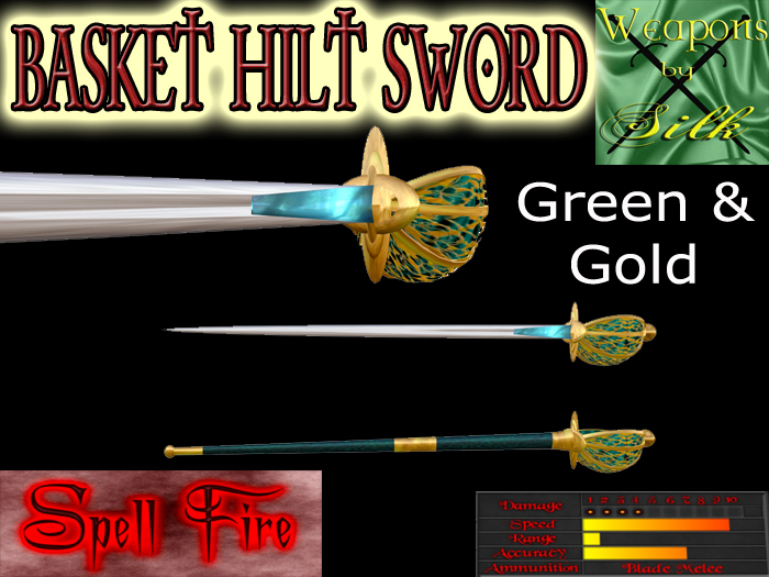 Green Basket Hilt Sword (GS)
