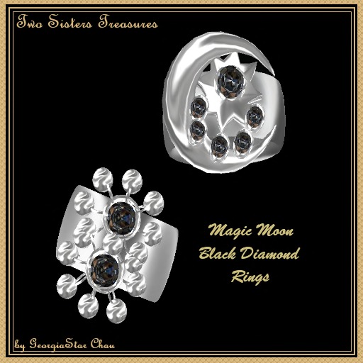 TST Magic Moon Black Rings