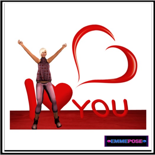 EmmePose I Love You