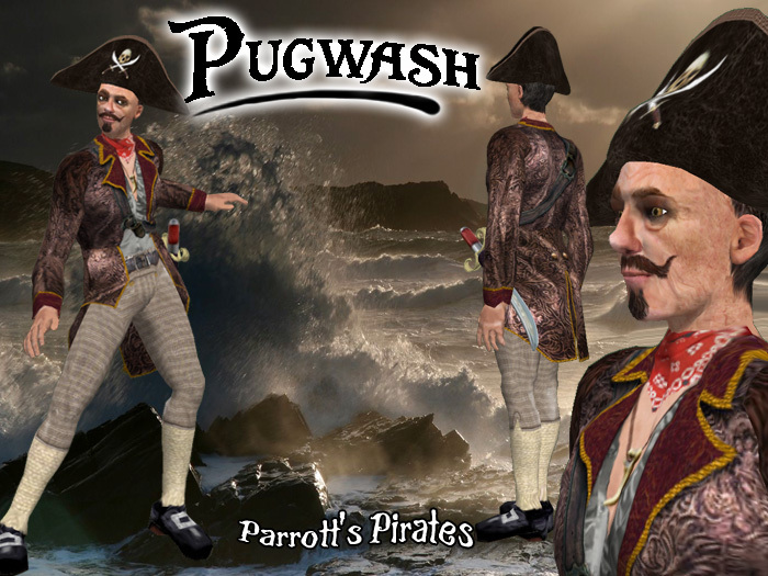Pirate Pugwash. Fearless and heartless marauder