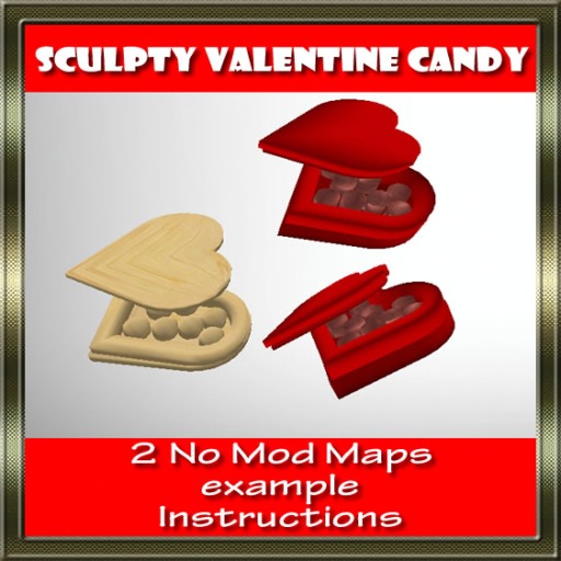 OMG Sculpty Valentine Candy Box (boxed)