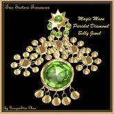 TST Magic Moon Peridot Belly Jewel