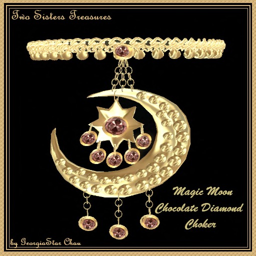 TST Magic Moon Chocolate Choker