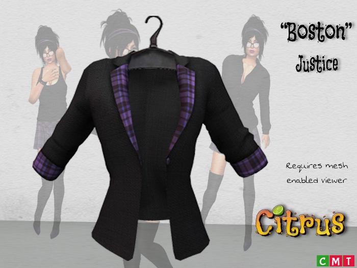 *Citrus* Boston Blazer - Justice