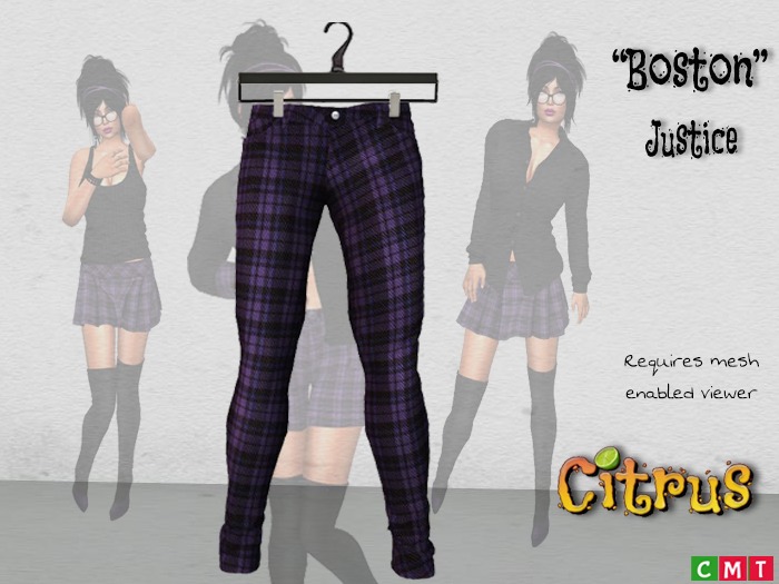 *Citrus* Boston Jeans- Justice