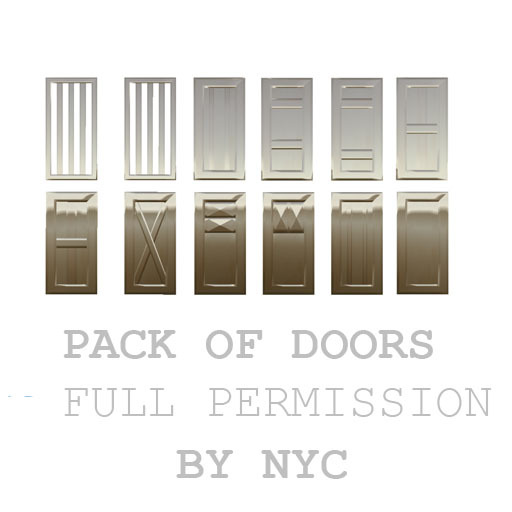 12 SCULPED DOORS full permission
