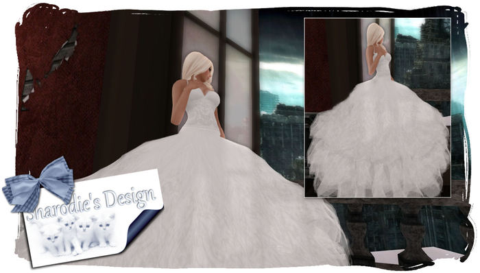 ~*~Shar's Gowns~*~Doris white