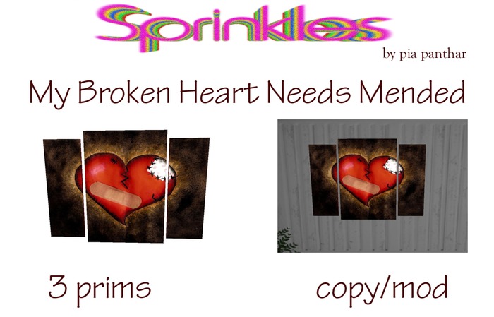 My Broken Heart Needs Mended