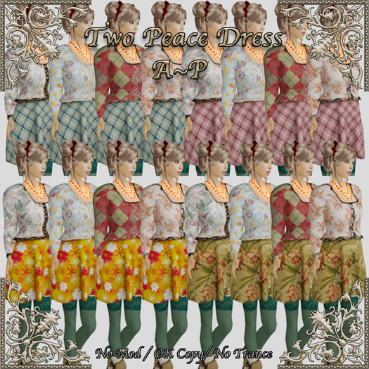 *Miroku*Two Peace Dress A~P