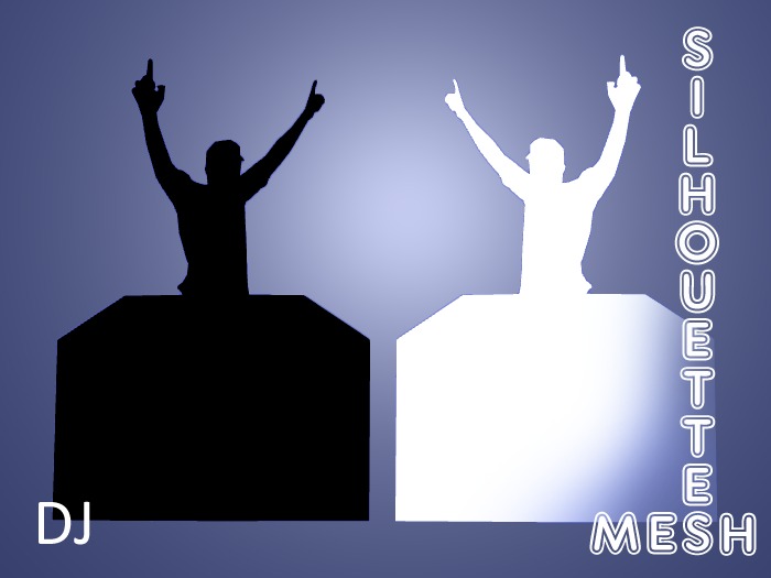 Mesh Silhouettes - DJ