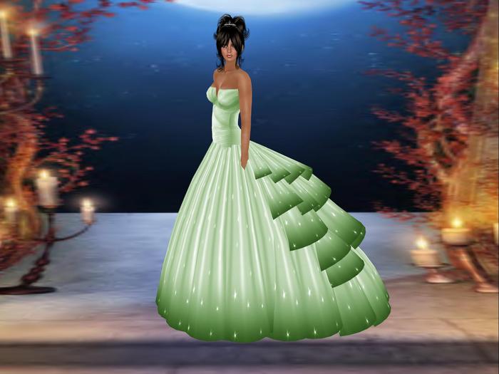 Zennya's Closet Star Jade Gown