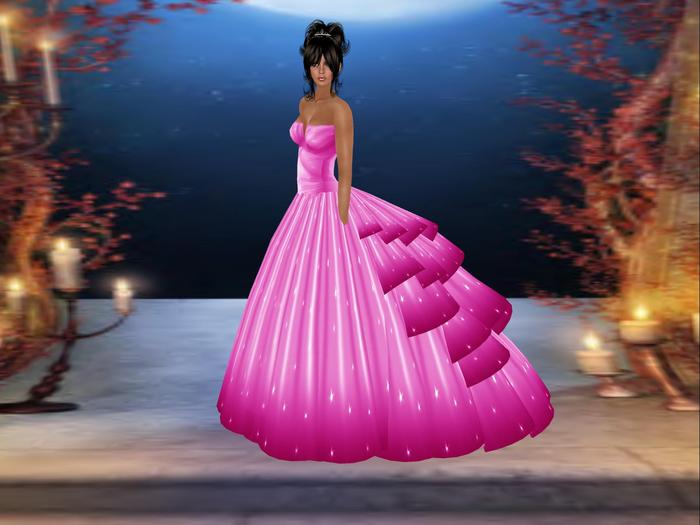 Zennya's Closet Star Pink Gown