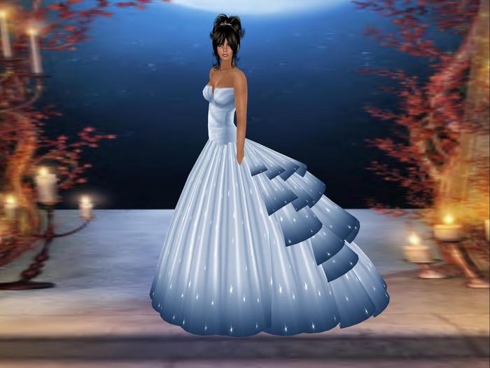 Zennya's Closet Star Bluish Gown
