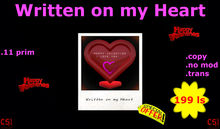 Written on my Heart (box)