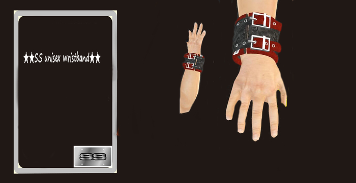 S.S unisex wristband