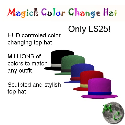 Magic Color Change Top Hat