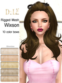 =DeLa*= Mesh Hair "Wixson" Blondes