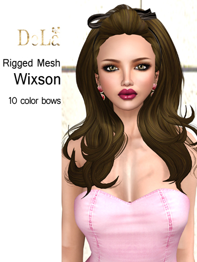 =DeLa*= Mesh Hair "Wixson" Demo