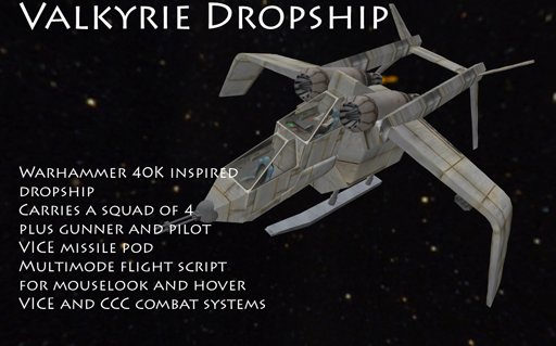 Valkyrie Dropship / Gunship