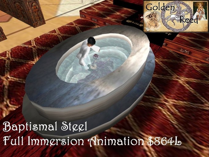 Steel Baptismal