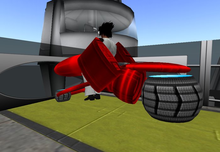 Red Hover bike22s