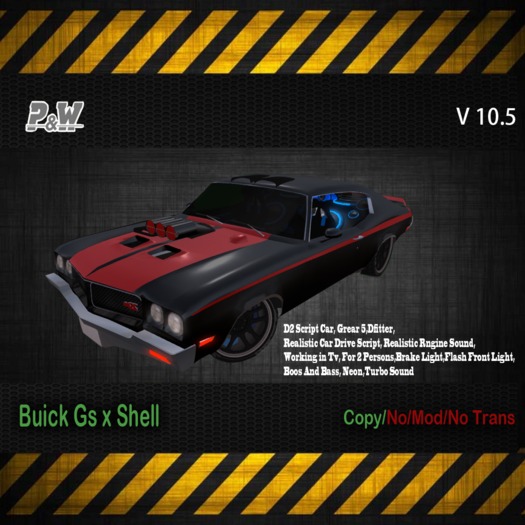 ..::[P&W]::.. Buick Gs x Shell-Red v 10.5