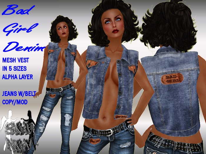 S&W BAD GIRL DENIM OUTFIT