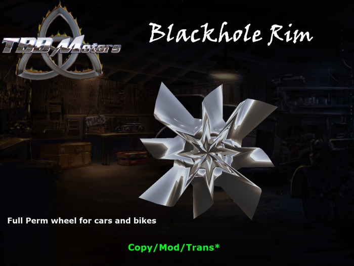 TBB Blackhole Rim - Custom Motorcycle Parts