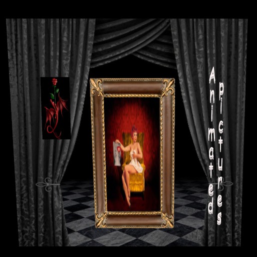 12 cuadro pin up sillon corazon