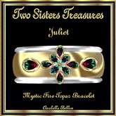 TST - JULIET MYSTIC FIRE TOPAZ BRACELET YG