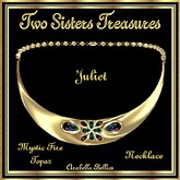 TST - JULIET MYSTIC FIRE TOPAZ NECKLACE YG