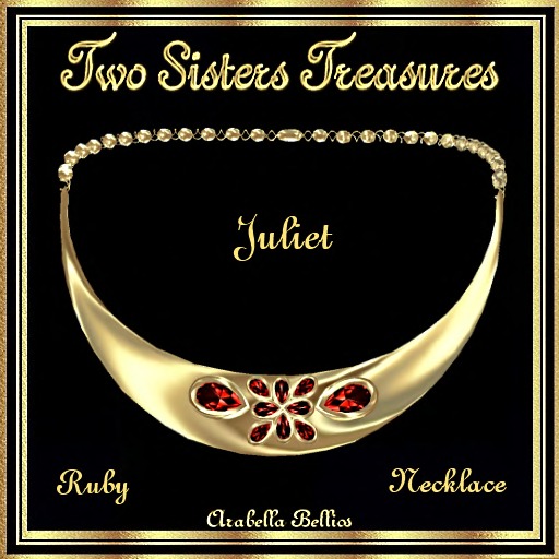 TST - JULIET RUBY NECKLACE YG