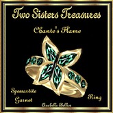 TST - CHANTE'S FLAME SPESSARTITE GARNET RING YG