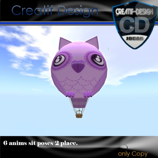 Creatif Design montgolfiere  OWL