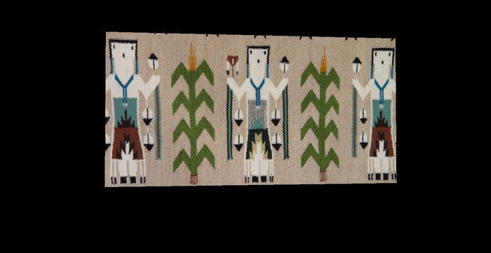 1998 Yei American Indian Rugs full perms texture
