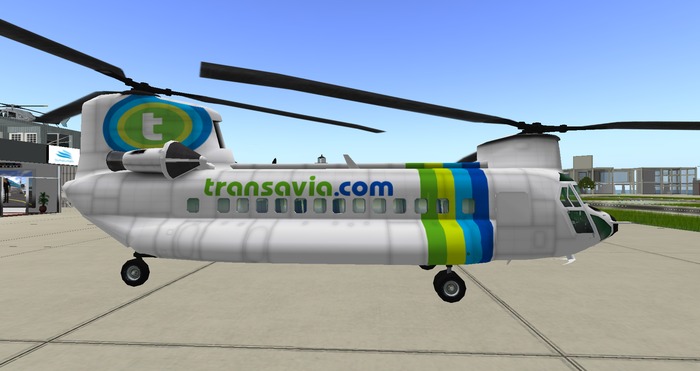 Transavia B-234 chinook repaint
