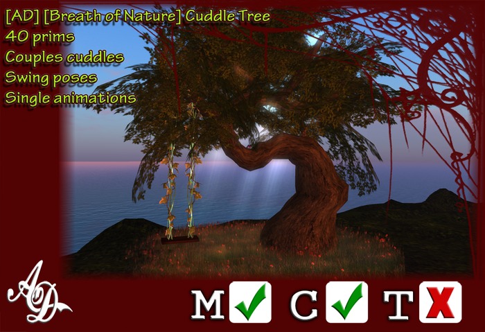Second Life Marketplace - [AD] [Breath of Nature] Cuddle Tree