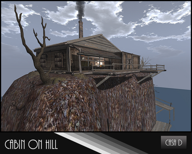 CABIN ON HILL