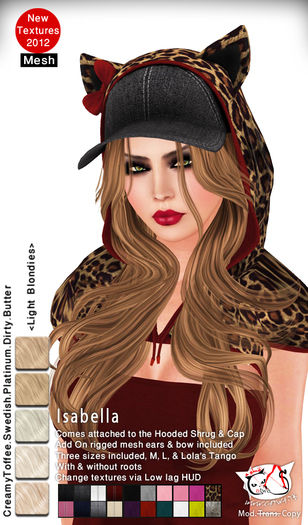 ^;^CaTwA^;^ Mesh Isabella/Light Blondies