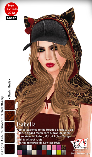 ^;^CaTwA^;^ Mesh Isabella/Dark Reds