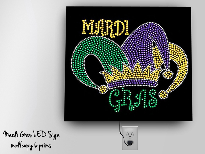 Mardi Gras Sign