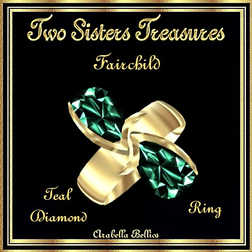 TST - FAIRCHILD TEAL DIAMOND RING YG