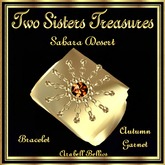 TST - SAHARA DESERT AUTUMN GARNET BRACELET YG
