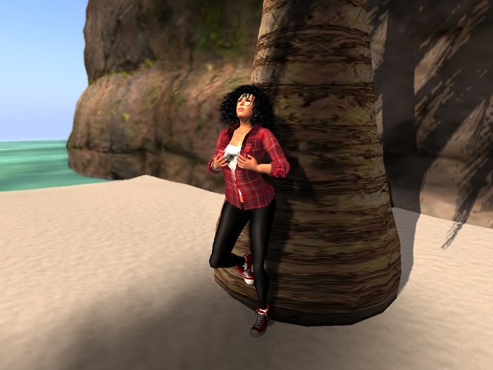 Junah's poses - Leaning on wall (2 poses)