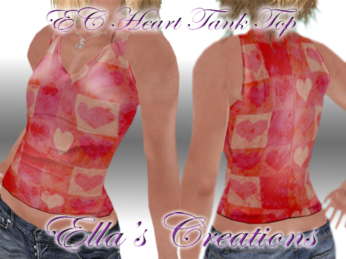EC Heart Tank Top - Boxed
