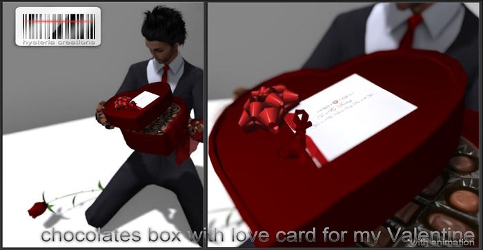 *HC* Valentine chocolates love box