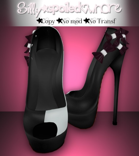 -SSW- DUO White Heels 